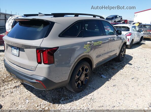 5XYRKDJFXRG283445 2024 KIA SORENTO Серый Задняя правая четверть