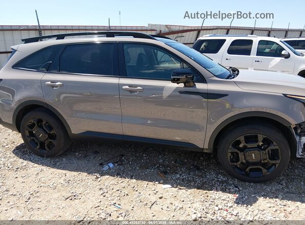 5XYRKDJFXRG283445 2024 KIA SORENTO Серый Панорамный вид салона 360°