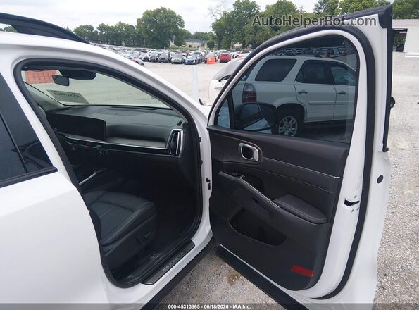 5XYRKDJFXRG290041 2024 KIA SORENTO White Widok wnętrza z przodu