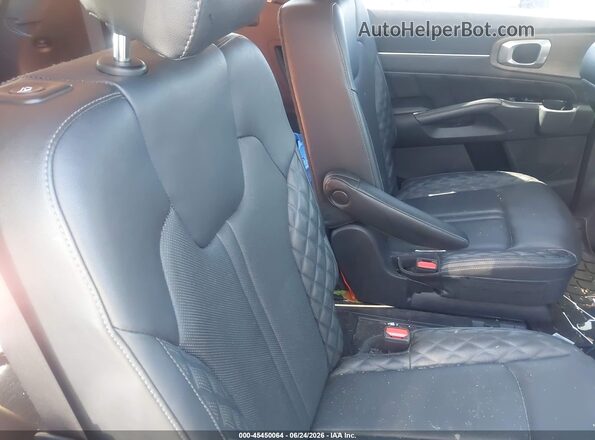 5XYRKDLF0NG086114 2022 KIA SORENTO Green VIN sticker view
