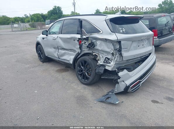 5XYRKDLF0NG152127 2022 KIA SORENTO Gray Vista frontal