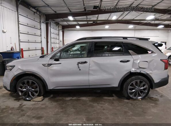 5XYRKDLF0PG191027 2023 KIA SORENTO Gray Vista interior de 360 grados