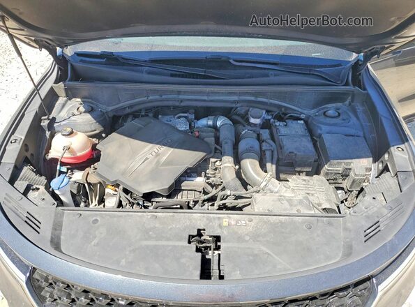 5XYRKDLF1NG157692 2022 KIA SORENTO Charcoal Vista del compartimento del motor