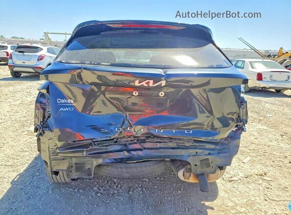 5XYRKDLF1NG157692 2022 KIA SORENTO Charcoal Vista trasera