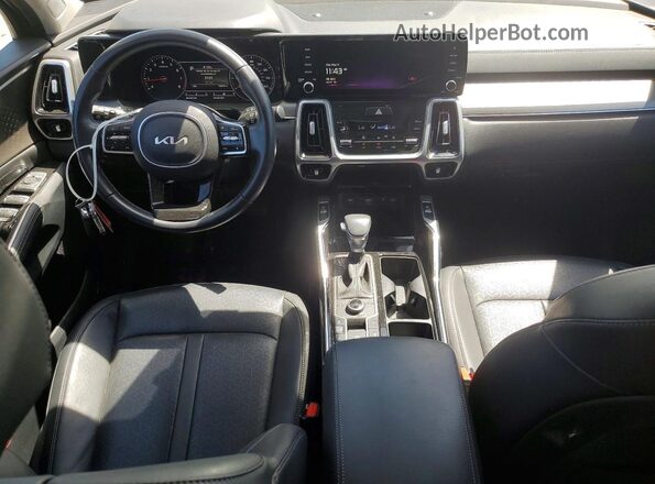 5XYRKDLF1NG157692 2022 KIA SORENTO Charcoal Vista del salpicadero