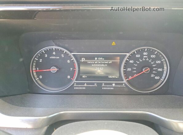 5XYRKDLF1NG157692 2022 KIA SORENTO Charcoal Vista del cuadro de instrumentos