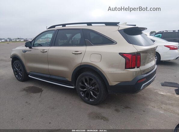 5XYRKDLF2MG030495 2021 KIA SORENTO Tan Tył lewy