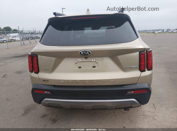 5XYRKDLF2MG030495 2021 KIA SORENTO Tan 