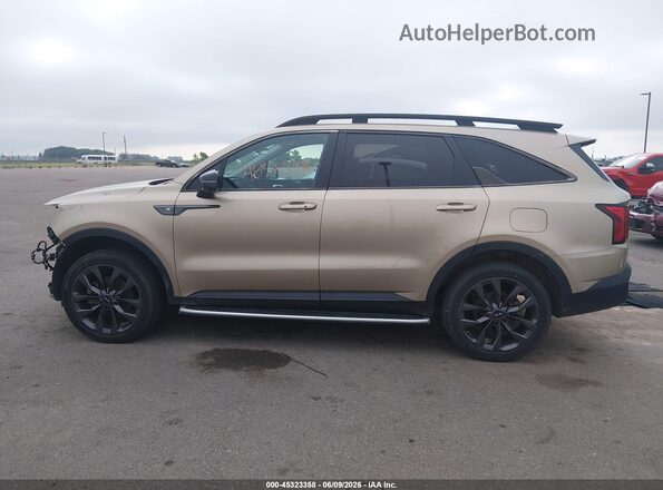 5XYRKDLF2MG030495 2021 KIA SORENTO Tan 
