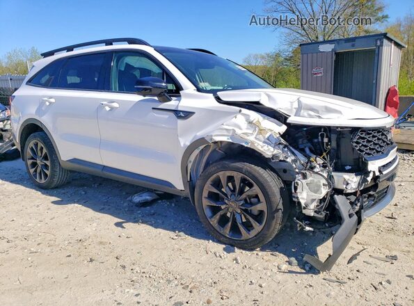 5XYRKDLF2NG087085 2022 KIA SORENTO White Przód prawy