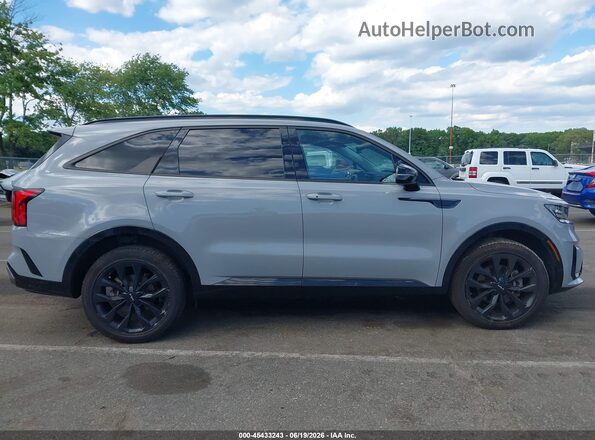 5XYRKDLF2PG196102 2023 KIA SORENTO Gray Widok wnętrza z tyłu