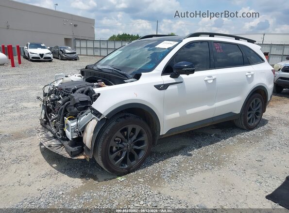 5XYRKDLF2PG216736 2023 KIA SORENTO White Przód lewy