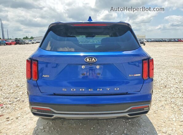 5XYRKDLF3MG017061 2021 KIA SORENTO Blue 