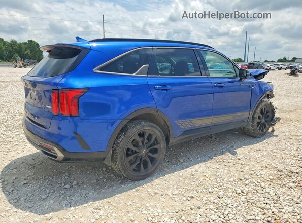 5XYRKDLF3MG017061 2021 KIA SORENTO Blue 