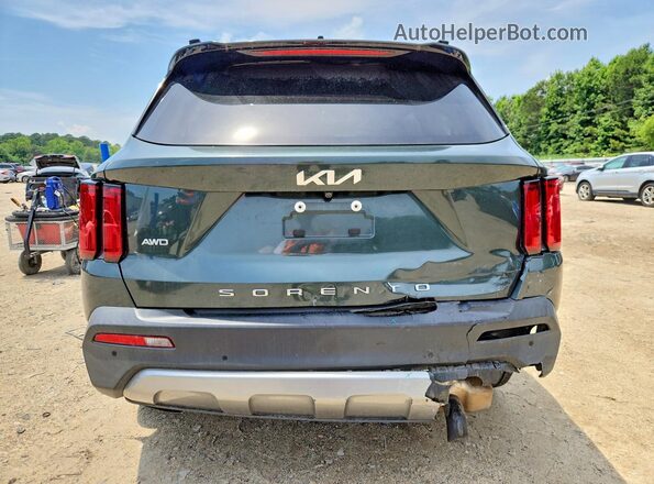 5XYRKDLF3NG074054 2022 KIA SORENTO Green Rear view