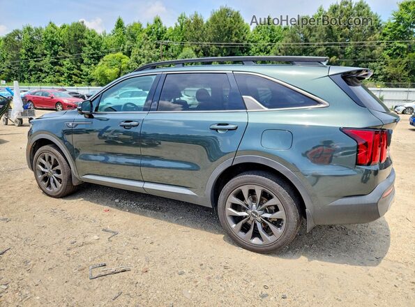 5XYRKDLF3NG074054 2022 KIA SORENTO Green Rear left