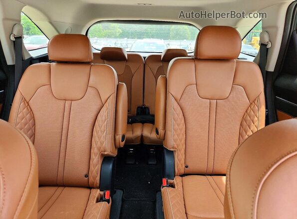 5XYRKDLF3NG074054 2022 KIA SORENTO Green Rear seats view