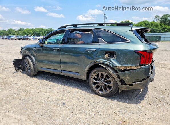 5XYRKDLF3NG148508 2022 KIA SORENTO Green 