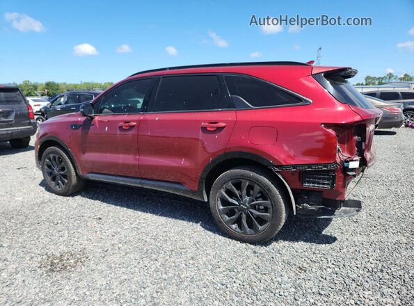5XYRKDLF3PG219953 2023 KIA SORENTO Red უკანა მარცხენა