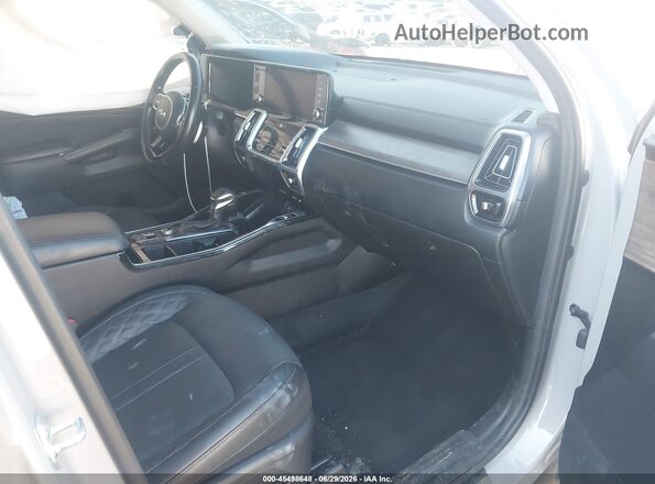5XYRKDLF4NG106736 2022 KIA SORENTO Light Blue Вид салону спереду