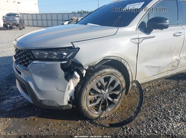 5XYRKDLF4NG106736 2022 KIA SORENTO Light Blue Вид спереду