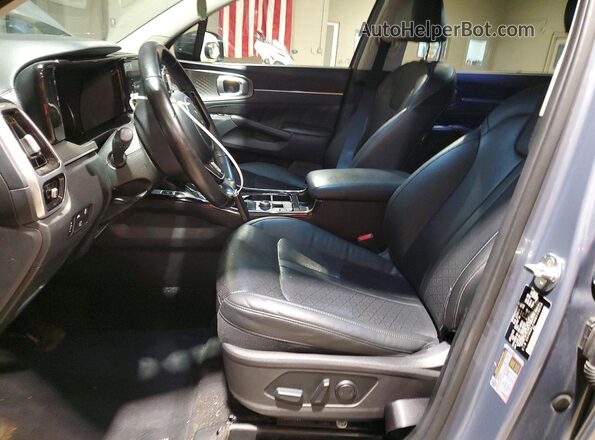 5XYRKDLF4NG119213 2022 KIA SORENTO Blue 