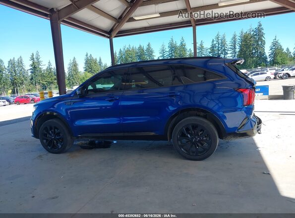 5XYRKDLF4NG130714 2022 KIA SORENTO Blue სალონის 360-გრადუსიანი ხედი