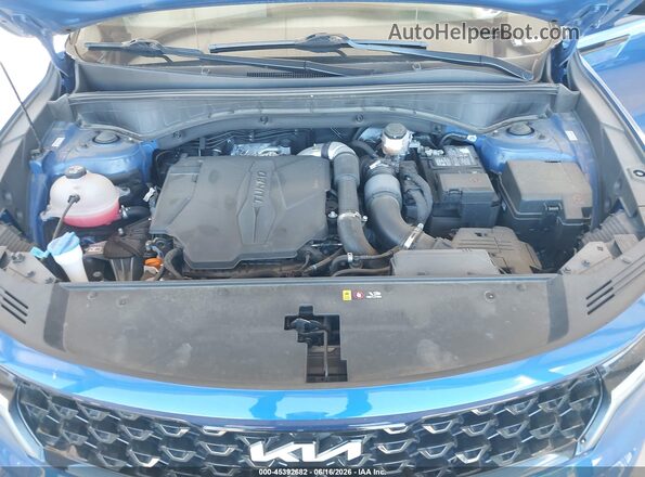 5XYRKDLF4NG130714 2022 KIA SORENTO Blue უკანა ხედი