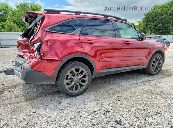 5XYRKDLF5PG221610 2023 KIA SORENTO Red Trasero derecho