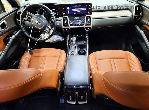 5XYRKDLF8MG058088 2021 KIA SORENTO Green Вид панелі приладів