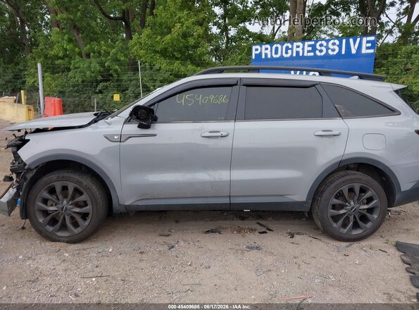 5XYRKDLF8NG104181 2022 KIA SORENTO Gray Vista interior de 360 grados
