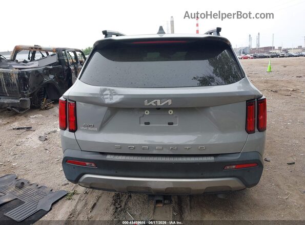 5XYRKDLF8NG104181 2022 KIA SORENTO Gray 