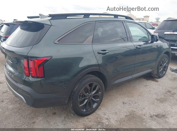 5XYRKDLF8NG125905 2022 KIA SORENTO Black Trasero derecho