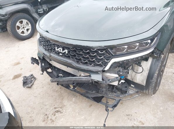 5XYRKDLF8NG125905 2022 KIA SORENTO Black Vista frontal