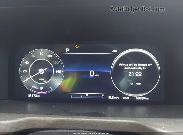 5XYRKDLF8NG125905 2022 KIA SORENTO Black Vista de los asientos traseros