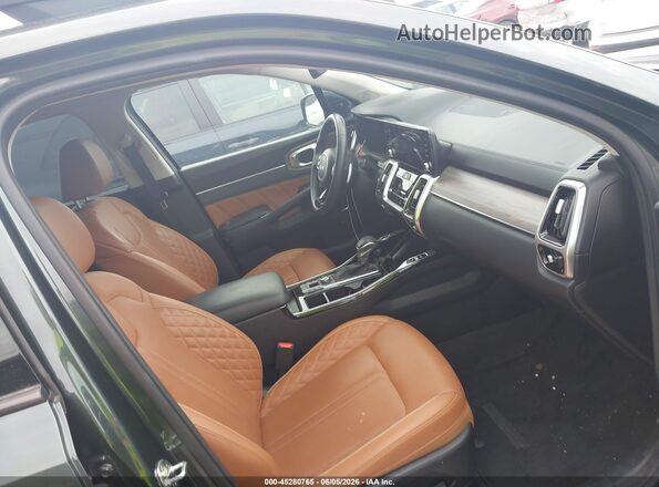 5XYRKDLF8NG125905 2022 KIA SORENTO Black Vista interior delantera