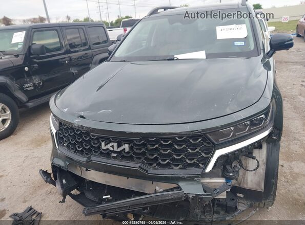 5XYRKDLF8NG125905 2022 KIA SORENTO Black Vista interior trasera