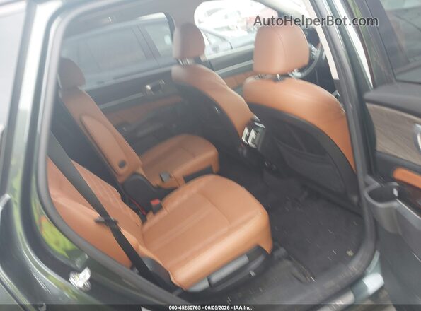 5XYRKDLF8NG125905 2022 KIA SORENTO Black Vista de la etiqueta del VIN