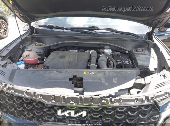 5XYRKDLF9NG079002 2022 KIA SORENTO Black უკანა ხედი