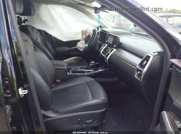 5XYRKDLF9NG079002 2022 KIA SORENTO Black წინა სალონის ხედი