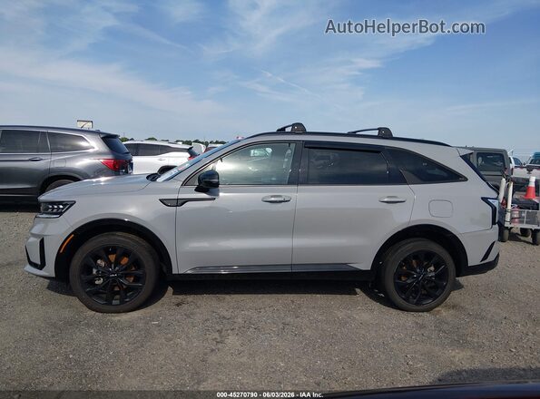5XYRKDLF9NG121491 2022 KIA SORENTO Gray 