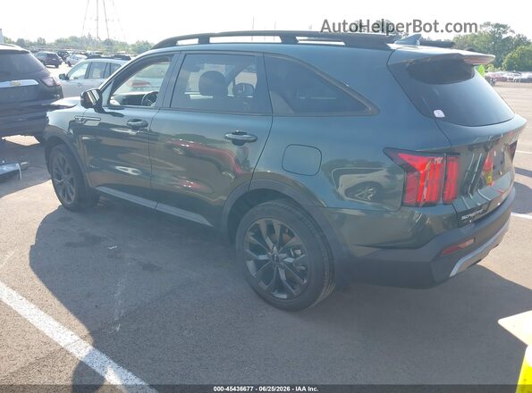 5XYRKDLF9PG237082 2023 KIA SORENTO Green Հետևի ձախ