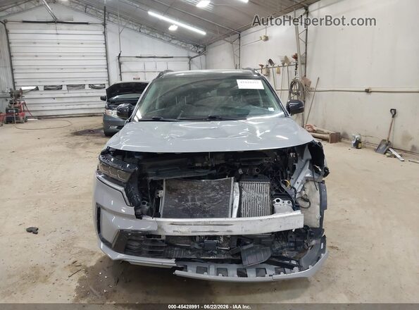 5XYRKDLFXNG155522 2022 KIA SORENTO Gray Vista del cuadro de instrumentos