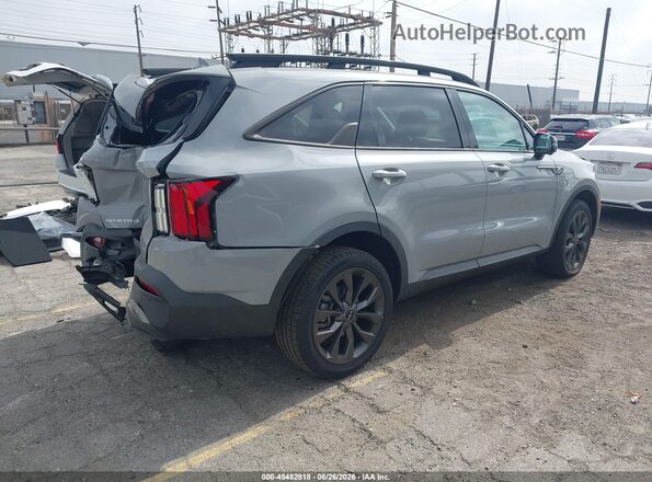 5XYRKDLFXPG196896 2023 KIA SORENTO Gray Tył prawy