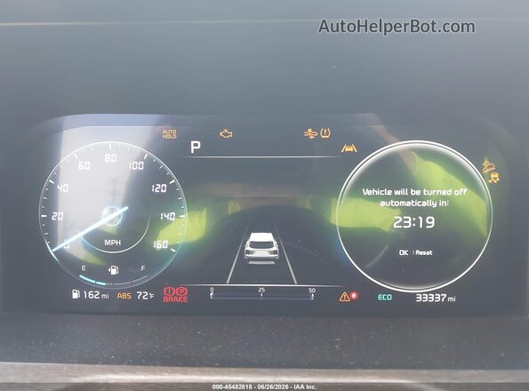5XYRKDLFXPG196896 2023 KIA SORENTO Gray Widok tylnych siedzeń