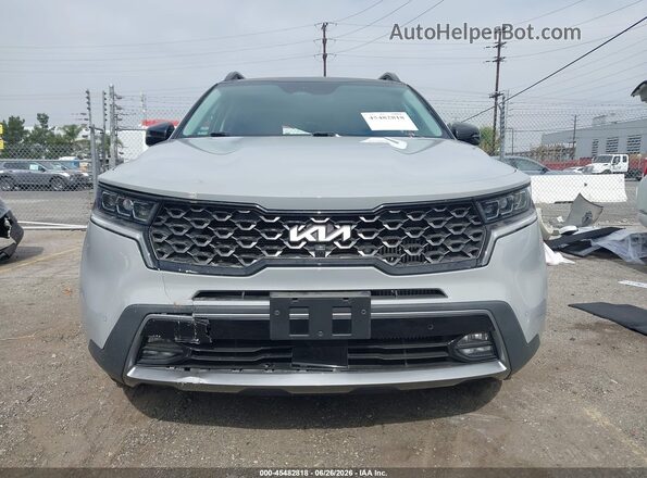 5XYRKDLFXPG196896 2023 KIA SORENTO Gray Widok zestawu wskaźników
