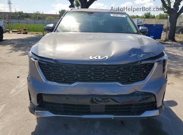 5XYRL4JC0RG251252 2024 KIA SORENTO Gray Widok z przodu