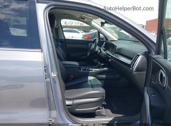 5XYRL4JC0RG278726 2024 KIA SORENTO Blue Front interior view