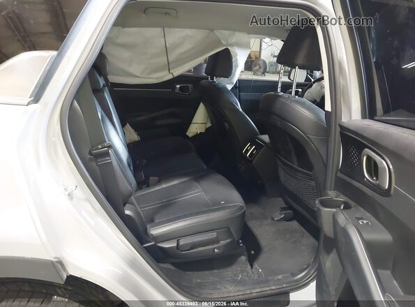 5XYRL4JC0RG297745 2024 KIA SORENTO Gray Vista de la etiqueta del VIN