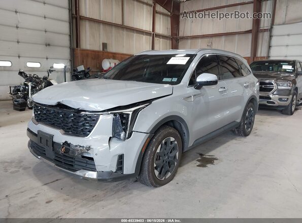 5XYRL4JC0RG297745 2024 KIA SORENTO Gray Vista tres cuartos delantera izquierda